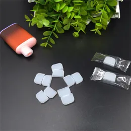 Disposable E-cigarettes Drip tip Test Transparent Disposable Cap Mouthpiece Silicone Tips Caps For BC5000 puffs Ecigs JL1733