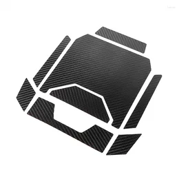 Alla terränghjul Carbon Fiber Center Console Storage Box Panel Trim Sticker för Polaris RZR Pro XP Ultimate 2023 UTV -tillbehör