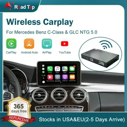 Wireless CarPlay för Mercedes Benz C-Class W205 GLC 2015-2018 med Android Auto Mirror Link Airplay Car Play Functions238U