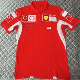 F1 Sezon Car Racing Racing Polo Shirt Mężczyźni i kobiety Wspólne szybkie suszone kombinezon T Szybki garnitur T Logo Custom328o