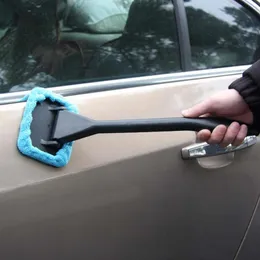 Handy Auto Window Cleaner Microfiber Windshield Borstfordon Hem Tvätt Handduk Glas Torkar Damm Remover Car Cleaning Tool254K