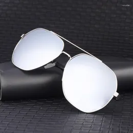 Sonnenbrille Big Polarisierte männliche 168 mm übergroße Sonnenbrille für Männer Polaroid Ultraleicher schwarzer blauer Spiegel fahren
