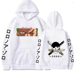 Big Sale Men's Hoodies Anime Monkey D Luffy Men/Women Long Sleeve Male Casual Sweatshirt Roronoa Zoro Bluzy Top Clothes Manga Hooded