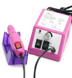 NUEVA LLEGADA Máquina de manicura de taladro de uñas eléctrico rosa profesional con brocas 110v240VEU Enchufe fácil de usar 6480288