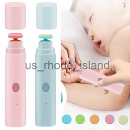 Nail Care Baby Nail File Electric Nail Trimmer Manicure Set With Nail Clippers Toes naglar Care Safe For Spädbarn Toddler Kids X0729