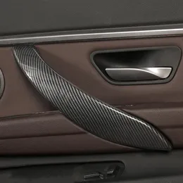 تغطية مقبض باب التصميم ، تغطية تزيين الإطار 4pcs لـ BMW 3 4 Series 3GT F30 F32 F34 2013-2019 ABS Interior Accessories1870