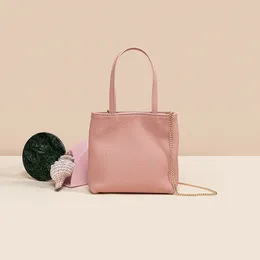 Barbie chic mini -väska för kvinnor - premium toppkorn, liten fyrkantig väska, fickkedjans handväska, lyxig crossbody -väska i mjukt läder