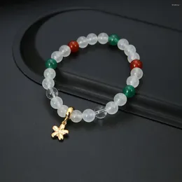 Charm Bracelets Final Fantasy VII Remake Aerith Gainsborough Cosplay Bracelet Couple Bead Handmade Jewelry Accessories Gift Men Women