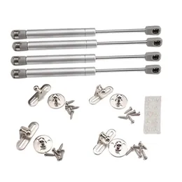 Parts 4pcs 100N 22 5lb Bracket Front Hood Hinge Steel RV Pneumatic Universal Gas Spring Lift Support Furniture Cabinet Strut Bar244J