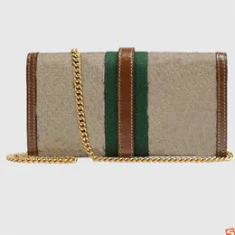 Purses Women's Wallets Zipper Bag Female Wallet Purse Fashion Card Holder Pocket Long Women Tote Bags With Box DustBags Chain2484