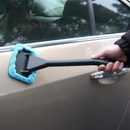 Handy Auto Window Cleaner Microfiber Windshield Brush Fordon Hem Tvätt Handduk Glas Torkar Damm Borttagningsbil Rengöringsverktyg331R