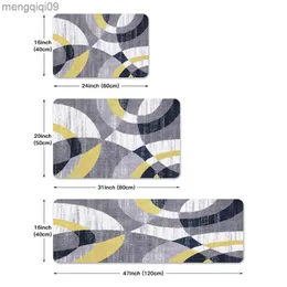 Tappeti Stampa geometrica Tappetino da cucina Soggiorno Decorazioni per la casa Tappeto Corridoio Ingresso Zerbino Porta del balcone Tappeto antiscivolo R230731