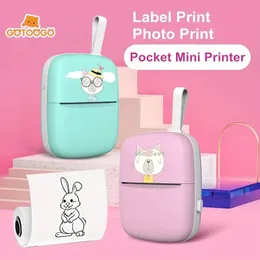 Mini stampante tascabile: giocattoli portatili per bambini con stampa istantanea - portatile e divertente per ragazzi e ragazze!