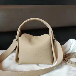 Evening Bags Luxury Soft Female Genuine Leather Shoulder Bag Messenger Fashion Lady Shopping Square Handbag 2023 230731