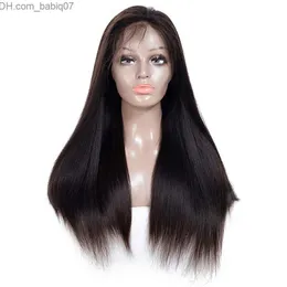 Synthetic Wigs 360 Lace Frontal Wig Pre Plucked With Baby Hair Brazilian 360 Lace Front Human Hair Wigs For Black Women Z230731