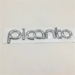 För Kia Picanto Morning Gtline Bakre stamstamsvansad Emblem Logo Stickers294h