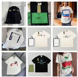 Herren-Baumwoll-T-Shirt mit Buchstaben-Aufdruck, 100 % reine Baumwolle, für Männer und Frauen, Paar-Flut-Dreieck-Logo-Oberteile, lässig, 3 Farben, T-Shirts in Übergröße, 2XL/3XL/4XL/5XL