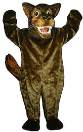 Mean Wolf Halloween Mascot Costumes Cartoon Character Outfit Suit Xmas Outdoor Party Outfit Adult Size Promotional Advertising Clothings