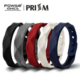 Braccialetti con ciondoli Power Ionics Prism 2000 Ions Germanio Wristband Bracciale Balance Energy Balance Corpo umano 230729