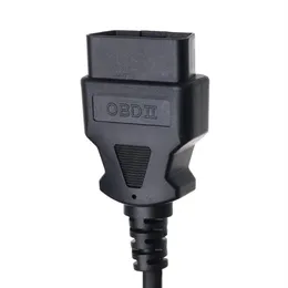 Diagnostic Tools OBD2 16Pin Male Plug Adapter Opening Cable Connector For ELM327 Extension Auto252o