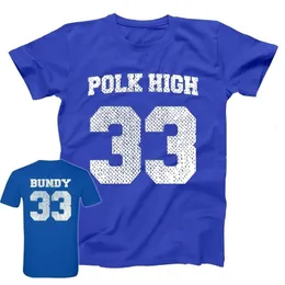 남성 Tshirts Polk High Al Bundy Jersey Tshirts Menwomen Tops Tees Print T 셔츠 남성 느슨한 Tshirt Homme Fashion Tshirts Plus Size XS3XL 230729