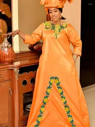 Abbigliamento etnico Boubou Bazin Riche Abiti lunghi per Gambia Women Party 2023 Top Quality Dashiki Robe Large Size