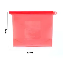 Reusable Free Freezer Bag Storage Bags BPA For Sandwich Snack Gallon Leakproof Silicone Food Bages 500ml 1000ml 1500ml Fashion