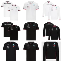 New summer F1 formula one short-sleeved shirt 2022 POLO shirt quick-drying top long-sleeved with the same custom214U