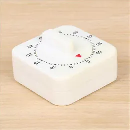 Timery 60-minutowe Klasyczne Mały kwadratowy mini zegar kuchenny mechaniczny licznik odliczania baterii do gotowania mocny Remider