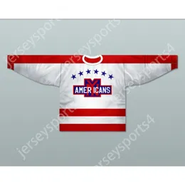 Custom NEW YORK AMERICANS 1935-38 HOCKEY JERSEY NEW Top Stitched S-M-L-XL-XXL-3XL-4XL-5XL-6XL