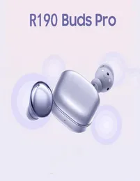 R190 BUDS PRO TWS IOS Android用の真のワイヤレスイヤホン、ワイヤレス充電付きSAMイヤホンINEAR R 190 Bluetoothヘッドセット高速S7291248