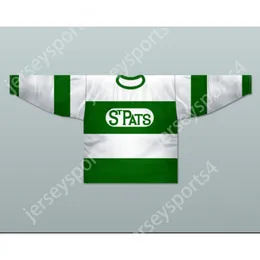 Personalizado TORONTO ST PATS 1922-25 JERSEY DE HÓQUEI QUALQUER NOME OU NÚMERO NOVO Top Costurado S-M-L-XL-XXL-3XL-4XL-5XL-6XL