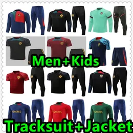 Brasilien Portugal Brasils Brasils Portuguese Portuguesa Portugieser Tracksuit Football Jerseys Soccer Track Suits Jacket Training Sports Wear 23 24 Men Kids 888