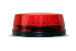 DC 12V Mini Wired Strobe Siren Signal Varningslampan Flash LED -LAMP Höjdpunkt Alarm Lamp Red4783368