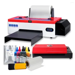 Printer Kit A3 Direct To Film Printing Machine Heat Transfer For L1800 T-Shirt Hoodies Jeans Shoes