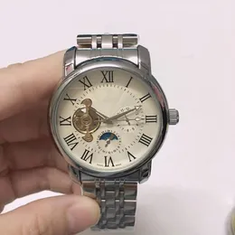 Blumen Skelett Designer Automatik Datum Herrenuhren Luxus Mode Herren Uhr Freizeit Armbanduhr HEUER