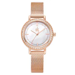 Womens watch watches high quality Light luxury fashion elegant fritillary dial Milan strap watch montre de luxe gifts S32