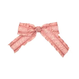 Hair Clips & Barrettes 2021 Bow Hairgrips Women Solid Color Hair Clips For Girls Sweet Cue Pin Barrette Beautif Accessories Drop Deliv Dhs1D