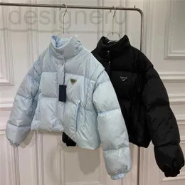 Women's Down Parkas Populära toppkvalitetsdesigner Women's Down Jacket Fashion Kort avtagbar väst tjock och fluffig för att hålla varmen AL4F