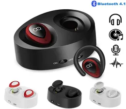 Mini TWS K2 Wireless Twins Bluetooth Stereo InEar Headset Earphones Earbuds Headphone with Charging Socket Headset6927970