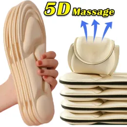 إكسسوارات أجزاء الأحذية 5D MEMMY MEMIMY Sponge Soft Sports Resiles Men Women Shoes Pad Running Insole Arch Supper SOLE 231031