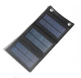 Bolsa de cargador de panel solar de 5W plegable 5 V SALIDA USB Cargador solar portátil para un dispositivo 5V impermeable3097841