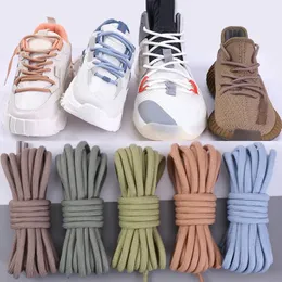 Schuhteile Zubehör 100120140 cm Einfarbige Sportschnürsenkel Runde Outdoor-Sneaker Schnürsenkel für Erwachsene Baumwollstiefel Schnürsenkelzubehör 231031