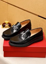 2023 Mens Dress Shoes أصلية مصممة للعلامة التجارية منصة Oxfords Men Men العلامة التجارية غير الرسمية أحذية قيادة مريحة Chaussure Homme Size 38-45