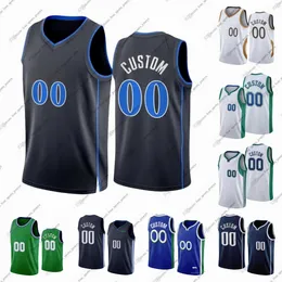 Stampa personalizzata 24 nuove maglie da basket Luka Doncic Kyrie Irving Tim Hardaway Jr. Grant Williams Richaun Holmes Maxi Kleber Dereck Lively II Josh Green