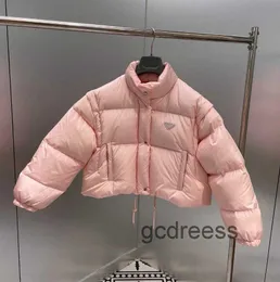 Winter Women Down Jacket Designer Brand Feminino Feminino Feminino Feminino Moda de Moda Feminina de Manga Longa Casta Flor de Mangueira Longo Resistente ao Fria