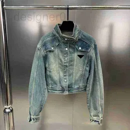 Women's Jackets popular Woman Denim Coat Womens Budge Letters Autumn Spring Female Designer Windbreaker Jeans R1SQ