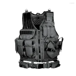 Kurtki polowe armia sprzęt taktyczny wojskowy Molle Vest Armour Gear Paintball Combat Protective for CS Wargame 8