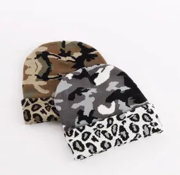 Camo Thicken Beanie Caps Sport Strickmütze Heimtextilien Männer und Frauen kalt warm Cap3523767