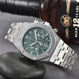 Classic Mens Watch Quartz Green Ghost Diver Series Stainless Steel Waterproof Calendar Clock Business Luxury Watch Reloj Hombre